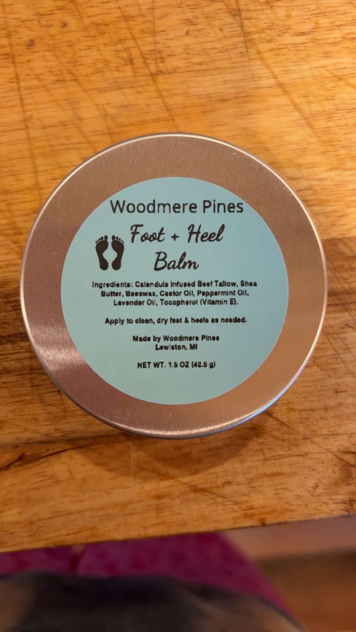 Woodmere Pines Heel + Foot Balm