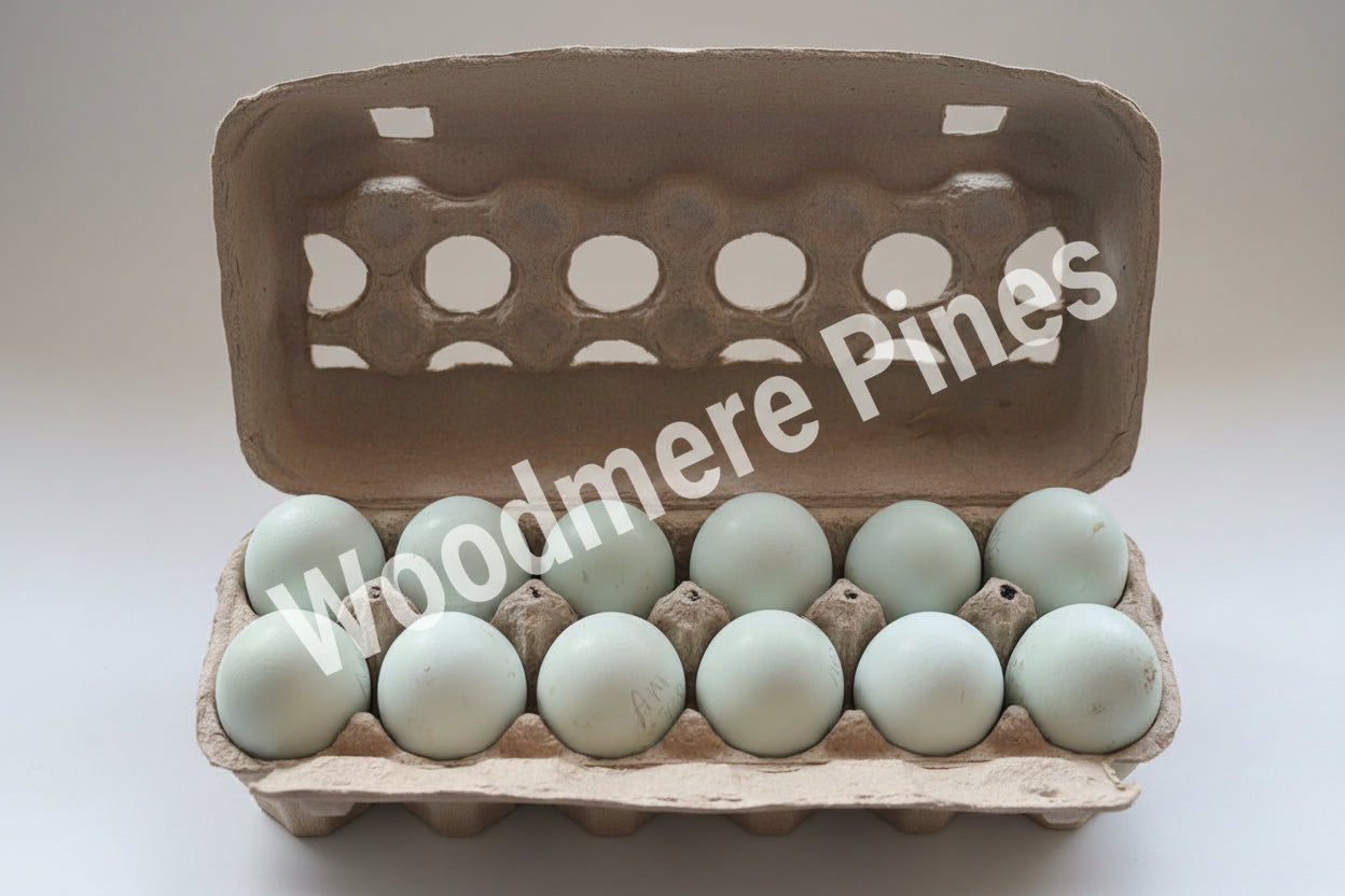 Ameraucana hatching eggs- 1 dozen- LOCAL PICKUP ONLY