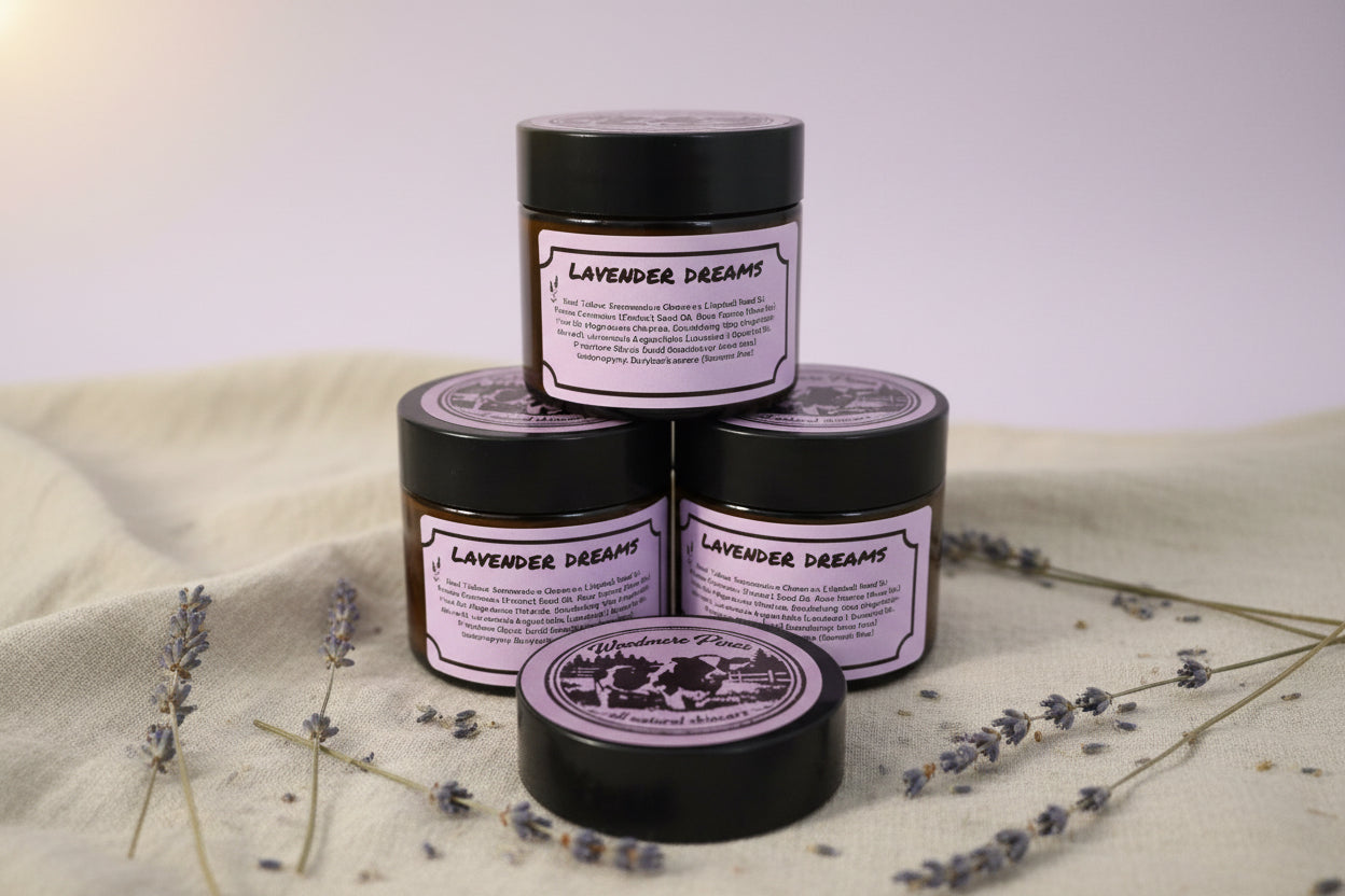 Woodmere Pines magnesium infused tallow balm