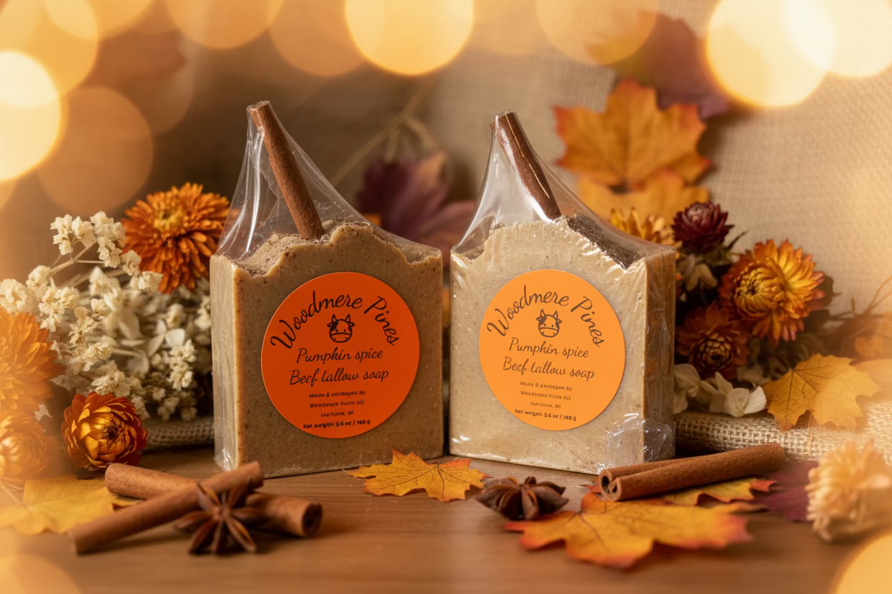 Woodmere Pines homemade tallow soap 🧼 NEW VALENTINES DROP💘